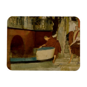 Lawrence Alma-Tadema -The Embarkation On The Barge Magnet