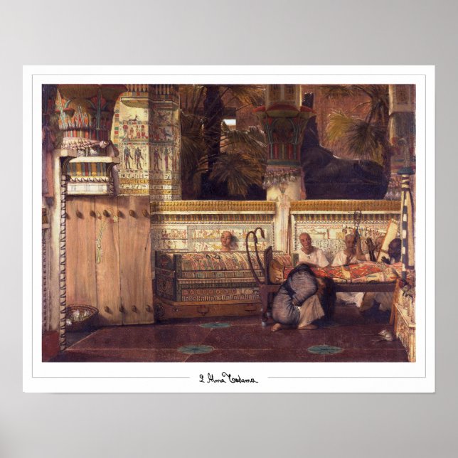 Lawrence Alma-Tadema Zedign Art Poster #10 (Front)