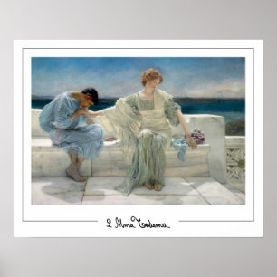 Lawrence Alma-Tadema Zedign Art Poster #180