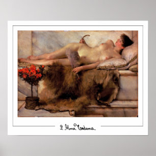 Lawrence Alma-Tadema Zedign Art Poster #189