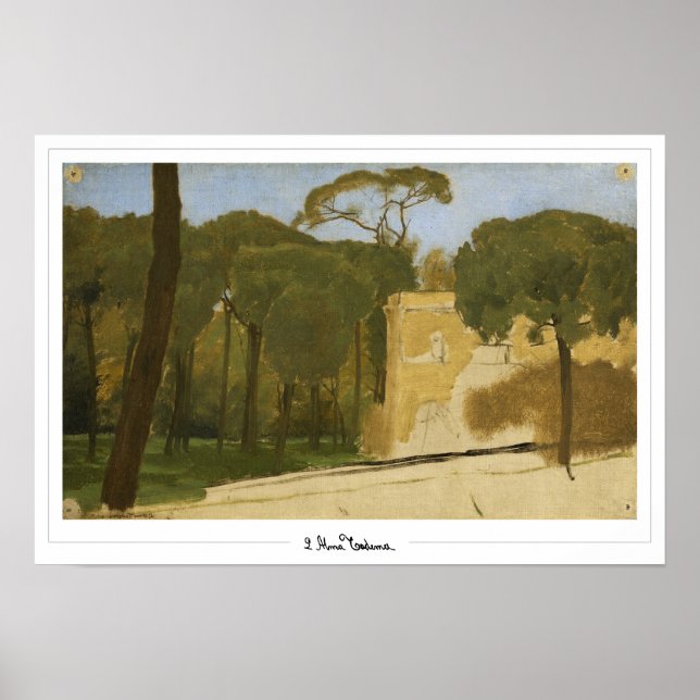 Lawrence Alma-Tadema Zedign Art Poster #296 (Front)