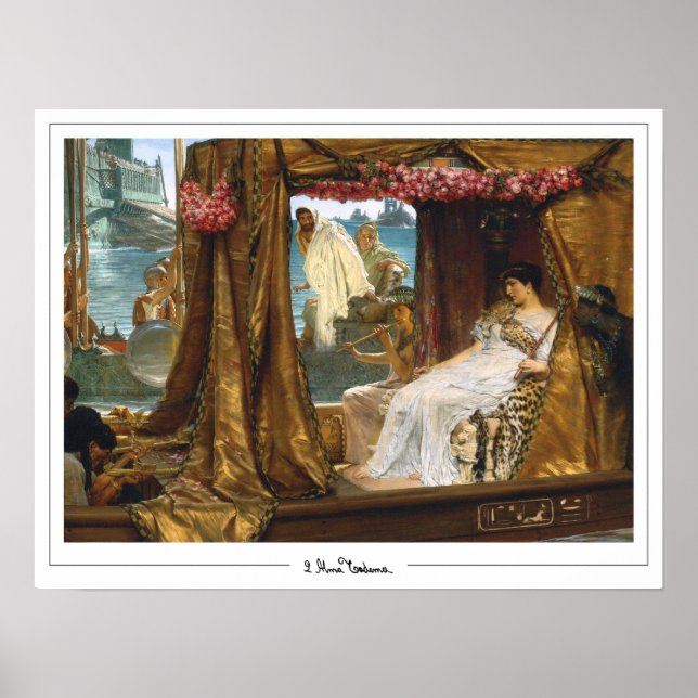 Lawrence Alma-Tadema Zedign Art Poster #8 (Front)