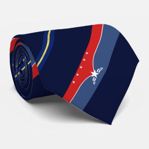 Lawrence (Indiana) city flag Neck Tie