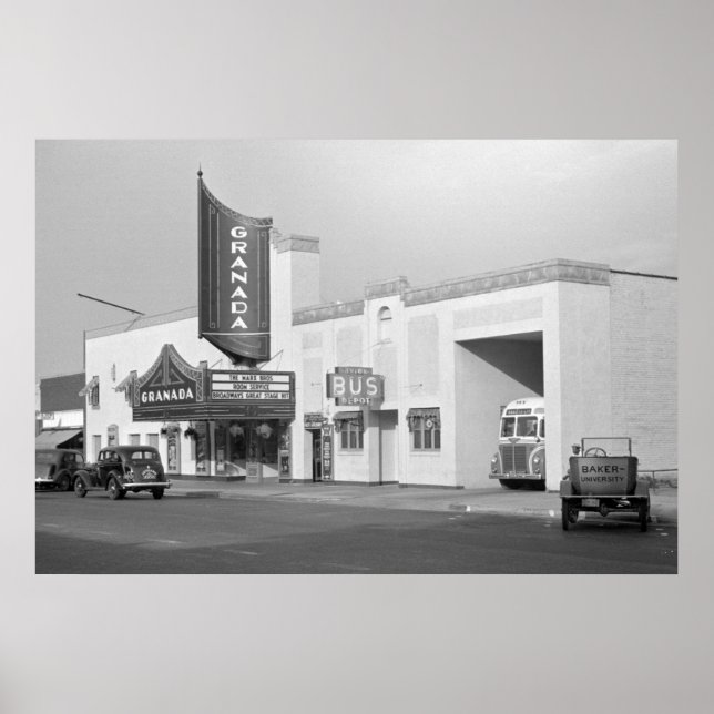 Lawrence, Kansas, 1938 Poster (Front)