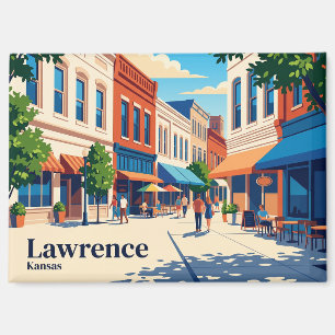 Lawrence Kansas Magnet