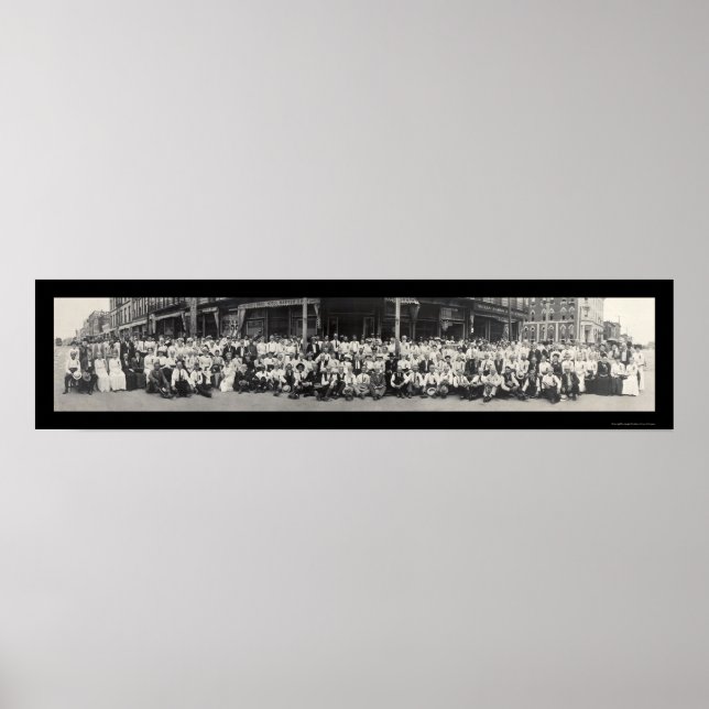 Lawrence KS Massacre Photo 1913 Poster (Front)