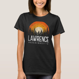 Lawrence Massachusetts MA  Vintage 80s 90s Retro T-Shirt