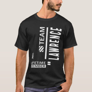 Lawrence Personalised Name Birthday Gift T-Shirt