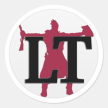 Lawrence Times little round stickers