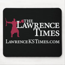 Lawrence Times mouse pad
