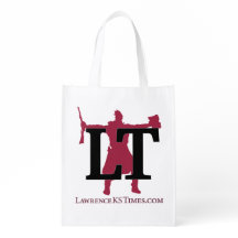 Lawrence Times reusable grocery bag