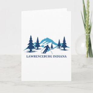 Lawrenceburg Indiana Ski Resort Skiing Skier Card
