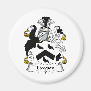 Lawson Family Crest Magnet