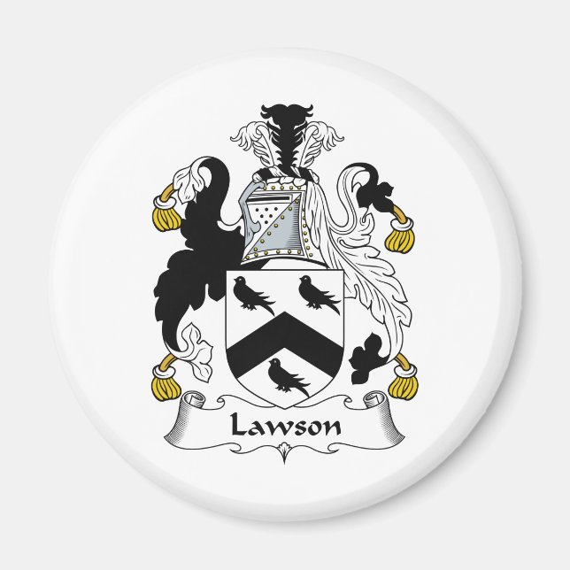 Lawson Family Crest Magnet (Front)
