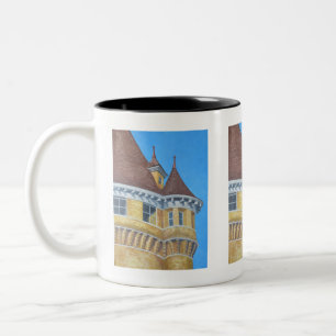 Lawson Tower Turrets Two-Tone Coffee Mug