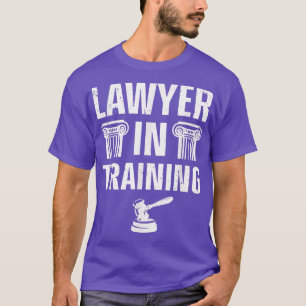 Lawyer Art Men Women Law Student Future Attorney L T-Shirt