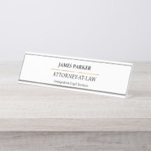 Lawyer Attorney At Law Classy White