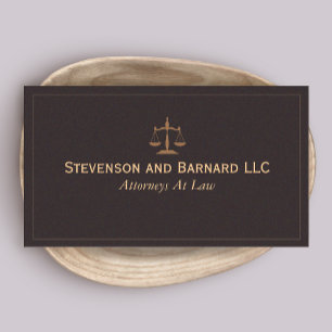  Lawyer, Attorney Classic Business Card