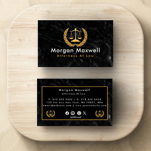 Lawyer, Attorney Classic Business Card