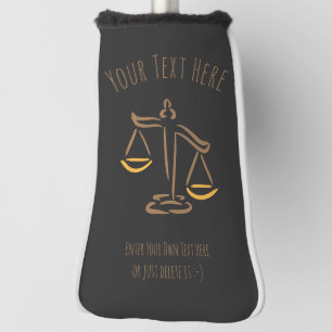 Lawyer   Attorney   Judge   Law Firm / Office Golf Head Cover