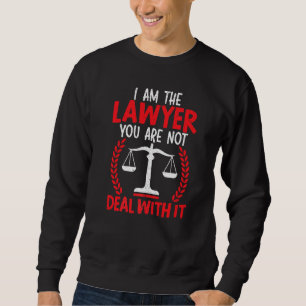 Lawyer Attorney Justice Lawesome Justice Paralegal Sweatshirt