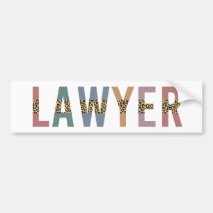 Lawyer Attorney Law Student Graduation Gift Bumper Sticker