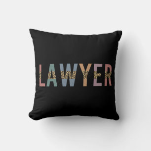 Lawyer Attorney Law Student Graduation Gift Cushion