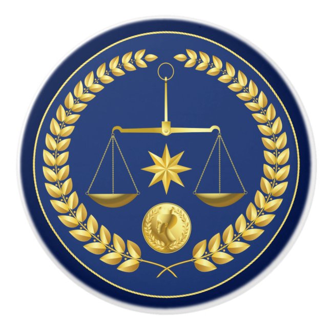 Lawyer Attorney Legal  Ceramic Knob (Front)