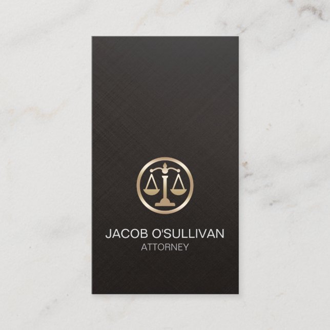 Lawyer Attorney Legal Law  Business Card (Front)