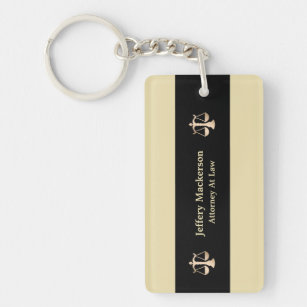 Lawyer Attorney  Professional Scales Justice Key Ring