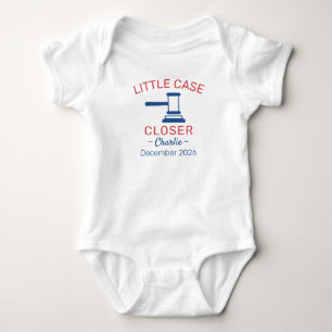 Lawyer Baby Announcement Little Case Closer Lawyer Bodysuit