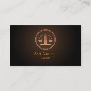 Lawyer Business Card
