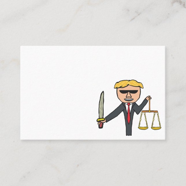 Lawyer Business Card (Front)