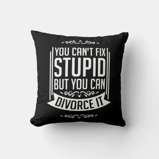 Lawyer Can Divorce It Cushion (Front)