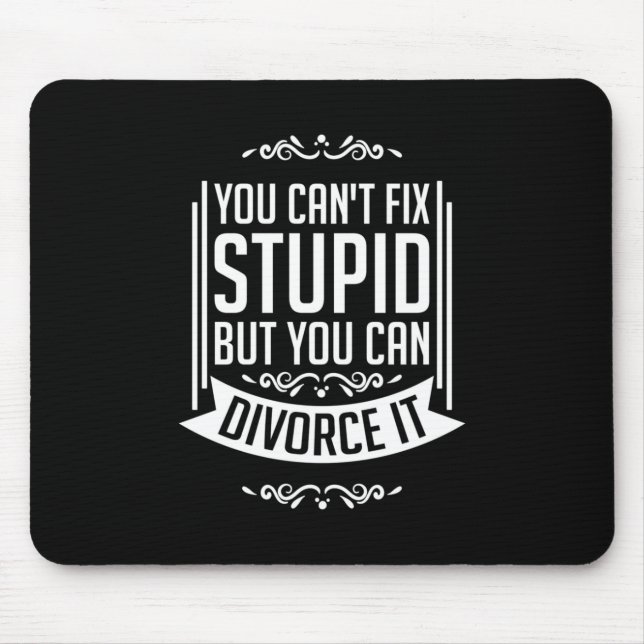 Lawyer Can Divorce It Mouse Pad (Front)