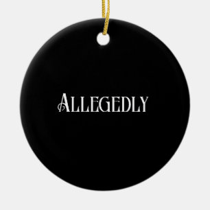 Lawyer Ceramic Ornament