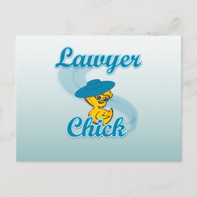 Lawyer Chick #3 Postcard (Front)