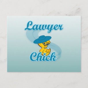 Lawyer Chick #3 Postcard