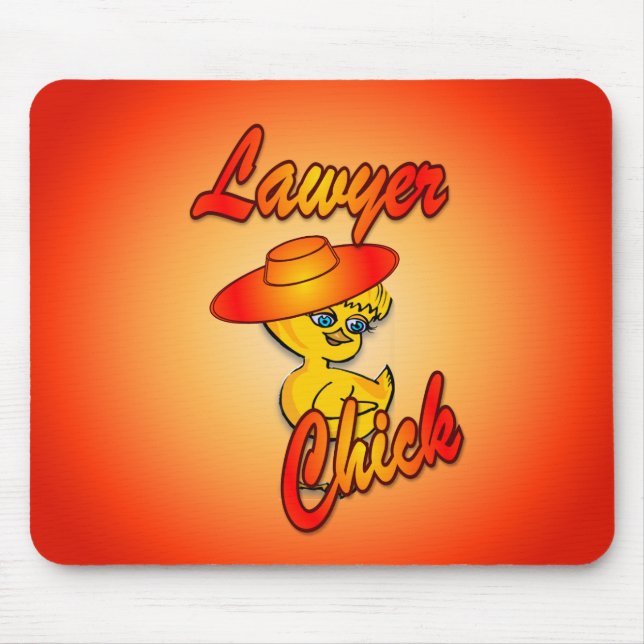 Lawyer Chick #5 Mouse Pad (Front)