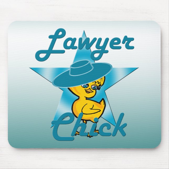 Lawyer Chick #7 Mouse Pad (Front)