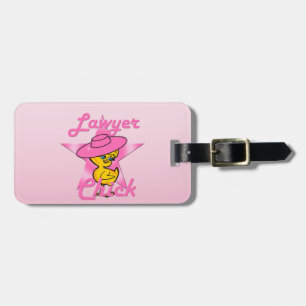 Lawyer Chick #8 Luggage Tag