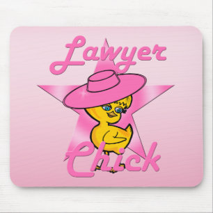 Lawyer Chick #8 Mouse Pad