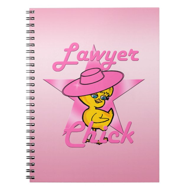 Lawyer Chick #8 Notebook (Front)