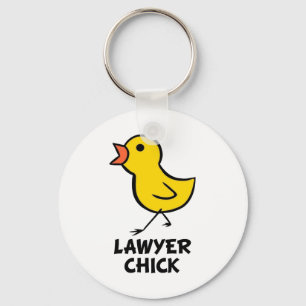Lawyer Chick Key Ring