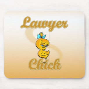 Lawyer Chick Mouse Pad