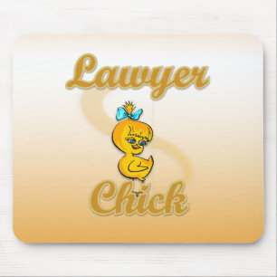 Lawyer Chick Mouse Pad