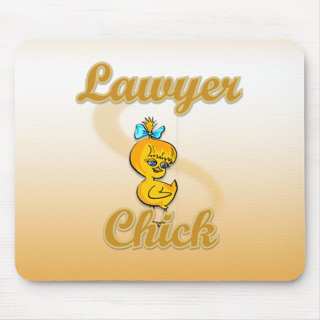 Lawyer Chick Mouse Pad (Front)