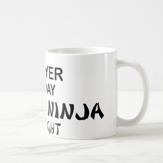 Lawyer Deadly Ninja by Night Coffee Mug (Right)
