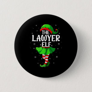 Lawyer Elf Christmas Girls Women Elf Squad Xmas Fa 6 Cm Round Badge