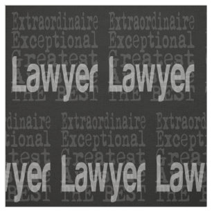 Lawyer Extraordinaire Fabric